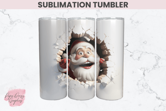 Christmas 3D Santa Sublimation Tumbler: A Review for Illustrations