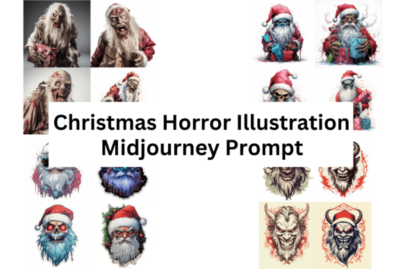 Christmas Horror Illustration Review for Real Crafts