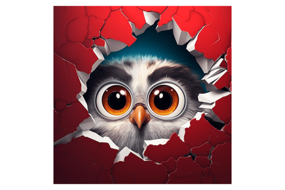 Christmas Owl Broken Wall 3: A Fresh Look at Seasonal Illustrations